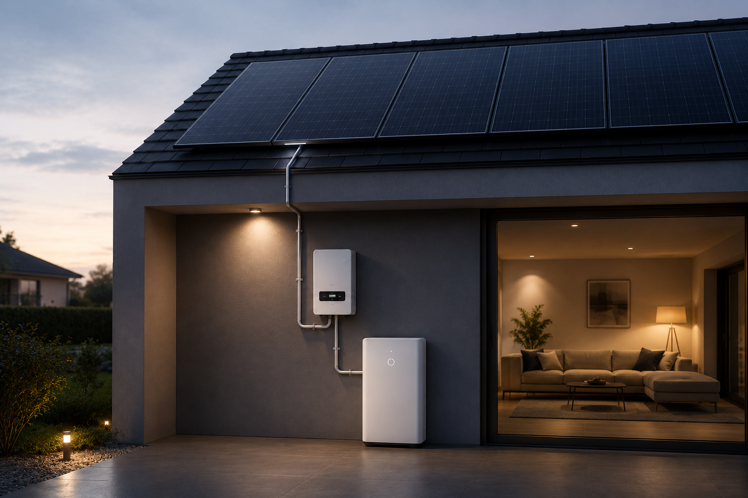 Zonnepanelen met thuisbatterij — Slagter Installaties Bellingwolde