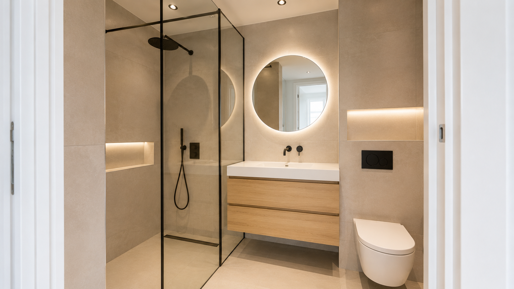 Compacte badkamer